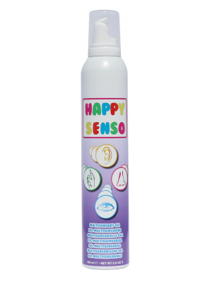 Espuma Multissensorial Happy Senso Original - Merry-Berry (Sem Cor) 300 ml
